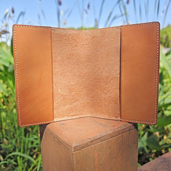 Basic Leather Bible Cover Inside View