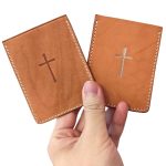 Holy Leather Card Holder